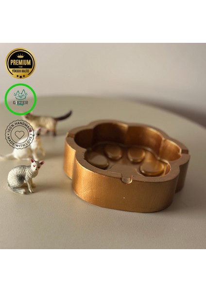 Küllük Pati Şekilli Küllük Üçlü Metalik Set modelleri