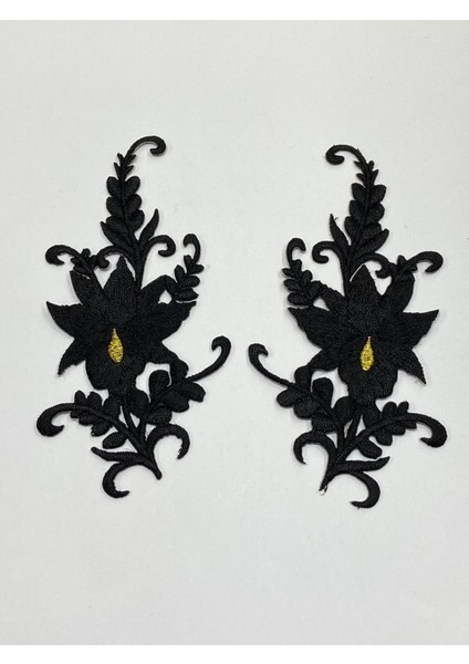 Renkli Ütüyle Yapışan Nakış Aplikesi/ Renkli Aplike 2 Li Set