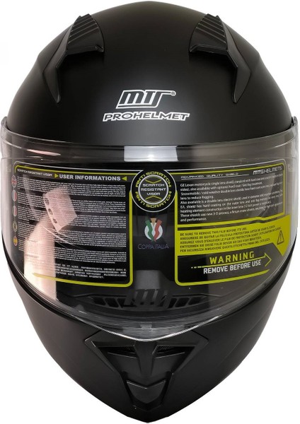 Motosiklet Çene Açılır Kask Güneş Vizörlü Ece 22.06 Sertifikalı New Motor Kaskı V2 Mat Black fiyatları
