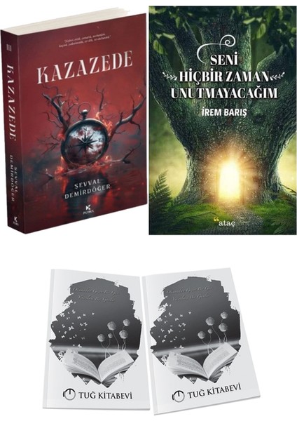 Seni Hiçbir Zaman Unutmayacağım ve Pukka Yayınları Kazazede 3 Şevval Demirdöğer 2li Set + Hediyeli