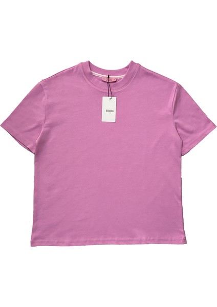 Parker Pembe Oversize Basic Tshirt fiyatları