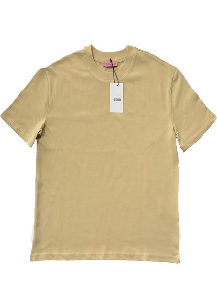 Parker Sarı Oversize Basic Tshirt fiyatları