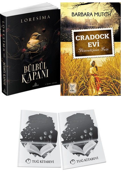 Cradock Evi ve Ephesus Yayınları Bülbül Kapanı 1 Loresima 2li Set + Hediyeli