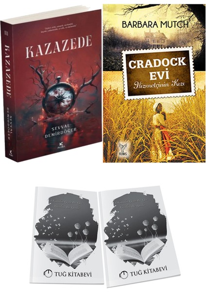 Cradock Evi ve Pukka Yayınları Kazazede 3 Şevval Demirdöğer 2li Set + Hediyeli