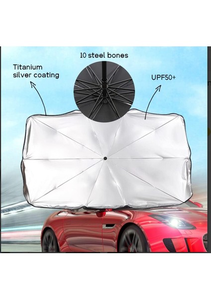 Araç Içi Ön Cam Şemsiye Güneşlik fırsatları