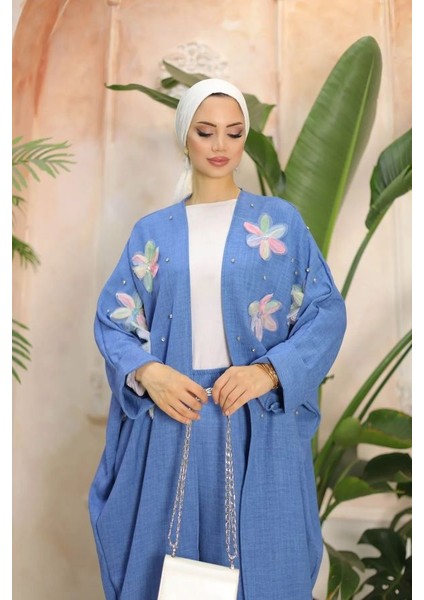 Çiçekli Ikili Kimono Takım fiyatları