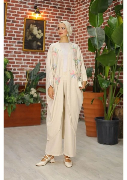 Çiçekli Ikili Kimono Takım fiyatları