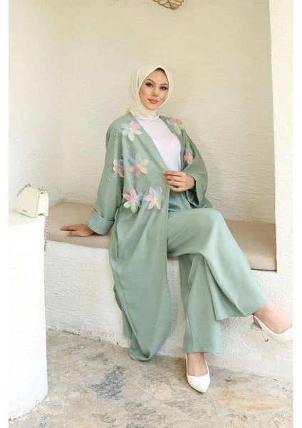 Çiçekli Ikili Kimono Takım fiyatları