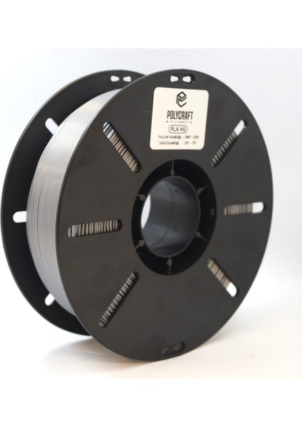 Pla Hq (Plus) Filament 1.75 mm - 1 kg - Titanyum Gümüş Gri modelleri