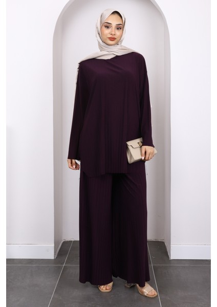 Mürdüm Piliseli Sandy Tunik Pantolon Takım