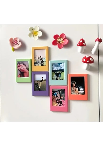 Renkli Mıknatıslı Polaroid Fotoğraf Çerçevesi fırsatları