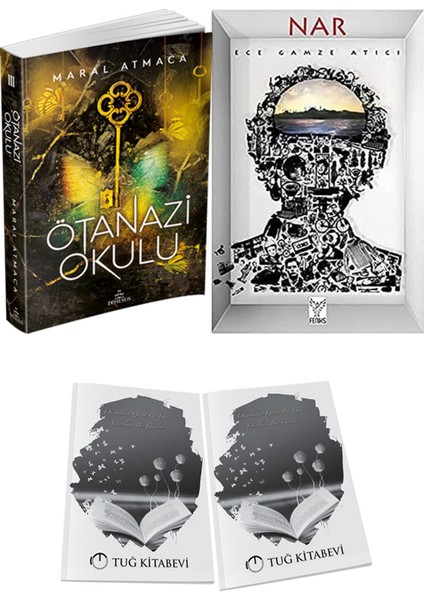 Nar ve Ephesus Yayınları Ötanazi Okulu 3 Maral Atmaca 2li Set + Hediyeli