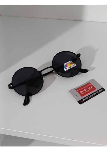 Yuvarlak Siyah Güneş Gözlüğü Unisex fiyatları
