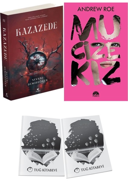 Mucize Kız ve Pukka Yayınları Kazazede 3 Şevval Demirdöğer 2li Set + Hediyeli