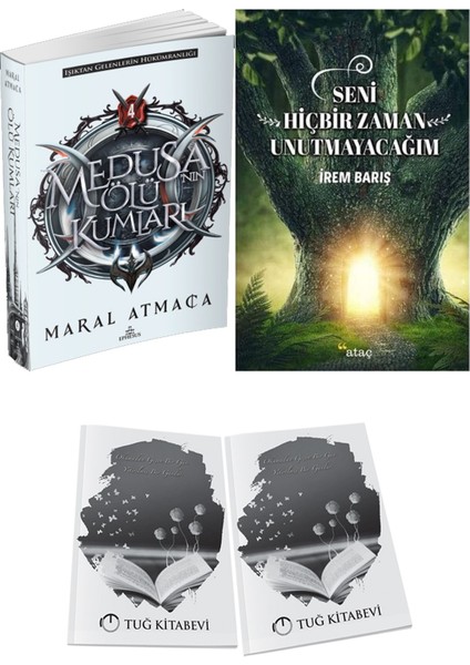 Seni Hiçbir Zaman Unutmayacağım ve Ephesus Yayınları Medusanın Ölü Kumları 4 Maral Atmaca 2li Set + Hediyeli