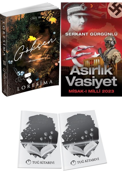 Asırlık Vasiyet ve Ephesus Yayınları Gökçen 3 Loresima 2li Set + Hediyeli