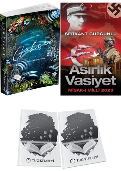 Asırlık Vasiyet ve Ephesus Yayınları Gökçen 1 Loresima 2li Set + Hediyeli