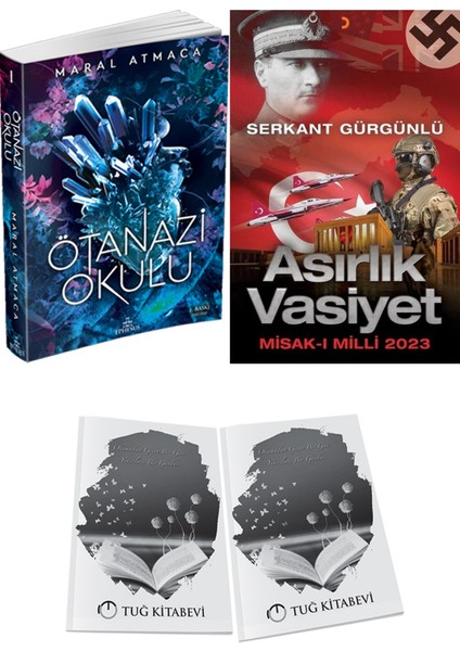 Asırlık Vasiyet ve Ephesus Yayınları Ötanazi Okulu 1 Maral Atmaca 2li Set + Hediyeli