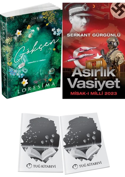 Asırlık Vasiyet ve Ephesus Yayınları Gökçen 4 Loresima 2li Set + Hediyeli