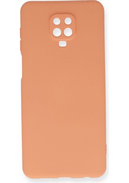 Xiaomi Redmi Note 9 Pro Kılıf Nano Içi Kadife Silikon - Turuncu - MONAS5735-7696