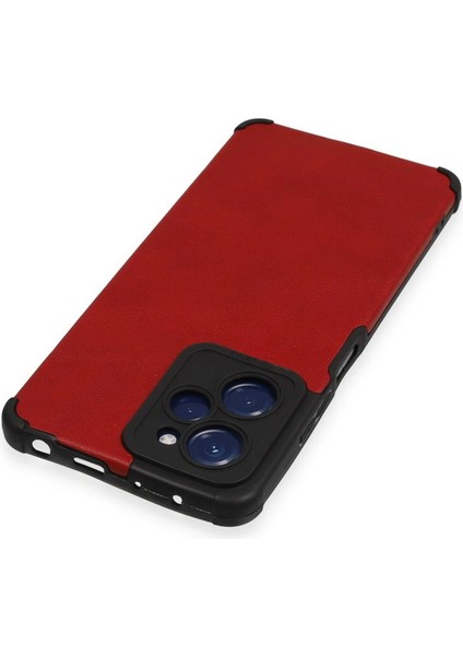 Xiaomi Poco X5 Pro 5g Kılıf Loop Deri Silikon - Kırmızı - MONAS5708-1682 modelleri