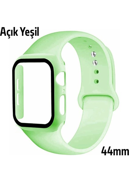 Ally Apple Watch 4-5-6 44MM Silikon Kordon Kayış ve Ekran Koruyucu KILIF-(1903) - MONAS9540-116 fırsatları