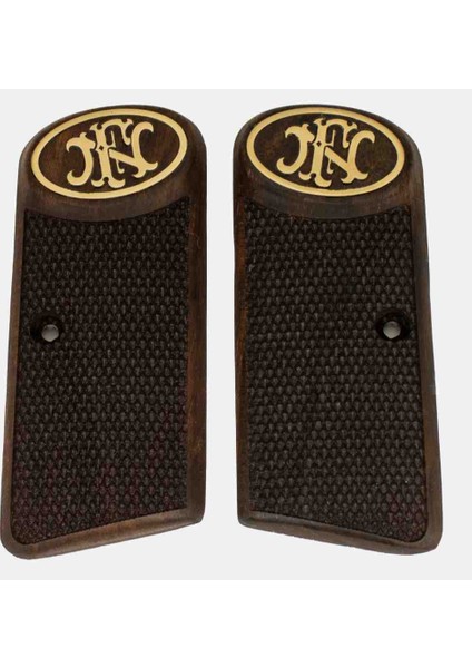 Browning Hp Fn 1910 Ceviz Ağacından Ahşap Lazer Işlemeli Kabze
