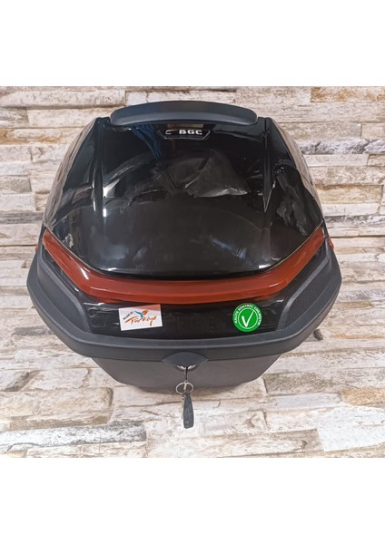Motosiklet Arka Çanta 32 Lt Top Case Siyah