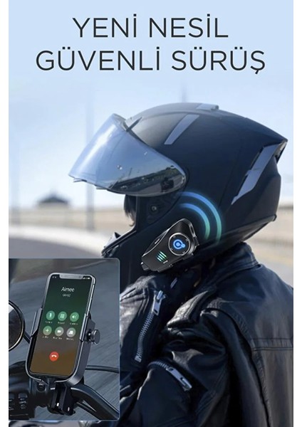Intercom Motorcu Kask Kulaklık Bluetooth 1080P Kamera Kayıt 32GB Hafıza Kart Hediye Interkom Ipx6 fiyatları