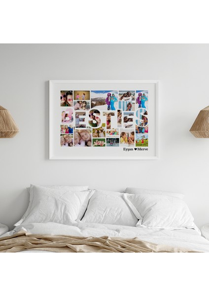Besties Arkadaşlık Tablosu, Best Friends Arkadaş Hediyesi, Dostluk Tablosu fırsatları