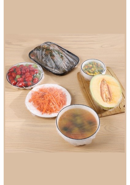 100 Adet Tazelik Koruyucu Tabak Tencere Gıda Bonesi Çok Amaçlı Pratik Kapak Tencere Bonesi fiyatları