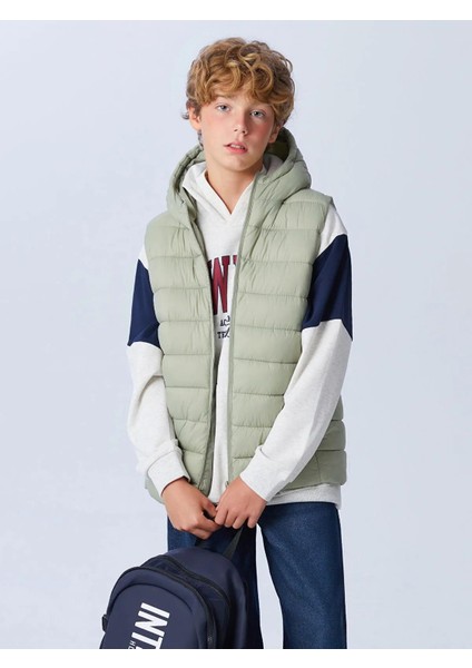 Lcw Kids Kapüşonlu Erkek Çocuk Şişme Yelek (W5)