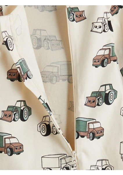 Lcw Baby Bisiklet Yaka Baskılı Erkek Bebek Tulum 2'li (W5) modelleri