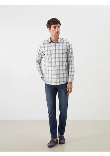 Lcwaıkıkı Classic Regular Fit Uzun Kollu Ekose Erkek Gömlek (W5) fiyatları