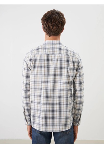 Lcwaıkıkı Classic Regular Fit Uzun Kollu Ekose Erkek Gömlek (W5) fırsatları