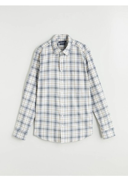 Lcwaıkıkı Classic Regular Fit Uzun Kollu Ekose Erkek Gömlek (W5) indirimleri