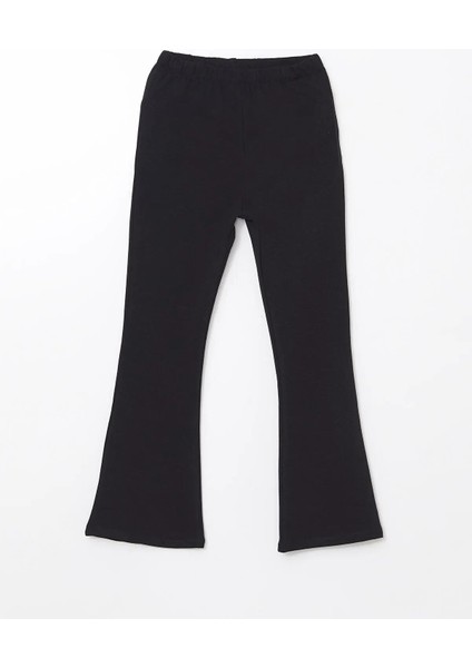 Lcw Kids Beli Lastikli Ispanyol Paça Kız Çocuk Tayt (W5)