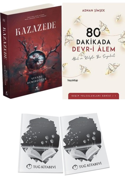 80 Dakikada Devr-I Alem ve Pukka Yayınları Kazazede 3 Şevval Demirdöğer 2li Set + Hediyeli