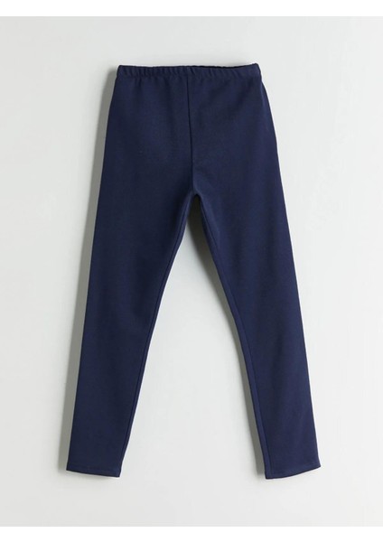 Lcw Kids Beli Lastikli Basic Kız Çocuk Tayt (W5)