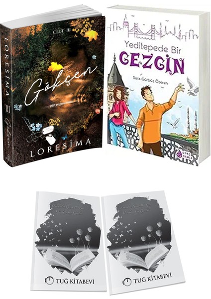 Yeditepede Bir Gezgin ve Ephesus Yayınları Gökçen 3 Loresima 2li Set + Hediyeli