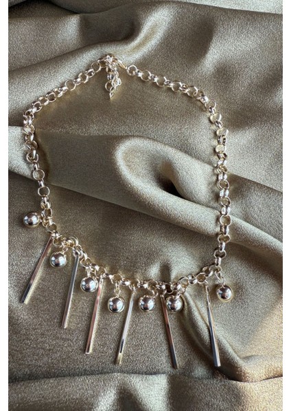 14K Altın Kaplama Kolye