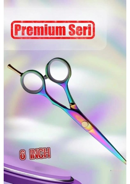 Rainbow Düz Uçlu Tek Vidalı Saç Kesim Makası 5.5 Inç XLQ576 fiyatları