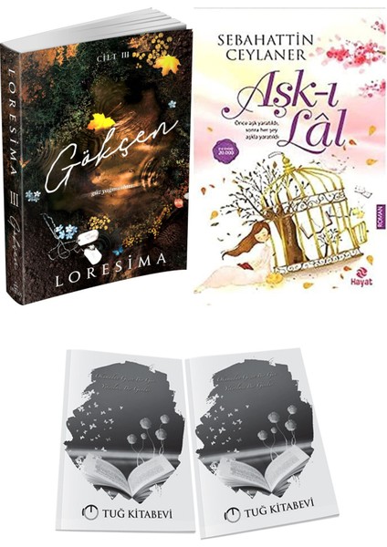 Aşk-I Lal ve Ephesus Yayınları Gökçen 3 Loresima 2li Set + Hediyeli