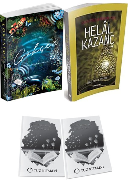 Hayatımızın Mihenk Taşı Helal Kazanç ve Ephesus Yayınları Gökçen 1 Loresima 2li Set + Hediyeli