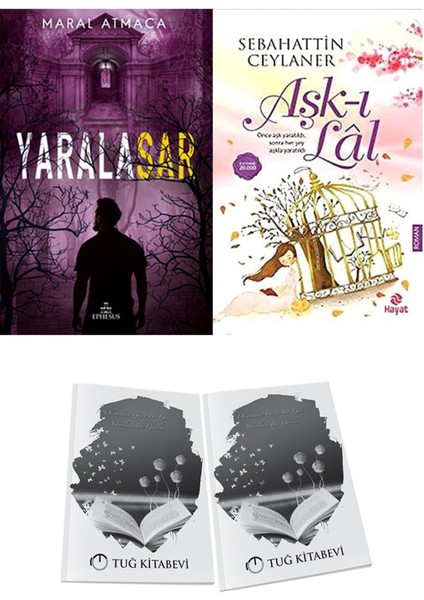 Aşk-I Lal ve Ephesus Yayınları Yaralasar 3 Maral Atmaca 2li Set + Hediyeli