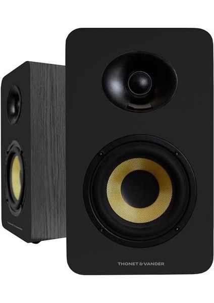 Thonet Vander Vertrag Gen 2 80w Rms Siyah Bluetooth 5.0 Rca 2.0 Hoparlör