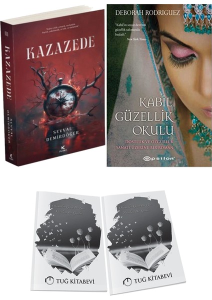 Kabil Güzellik Okulu ve Pukka Yayınları Kazazede 3 Şevval Demirdöğer 2li Set + Hediyeli