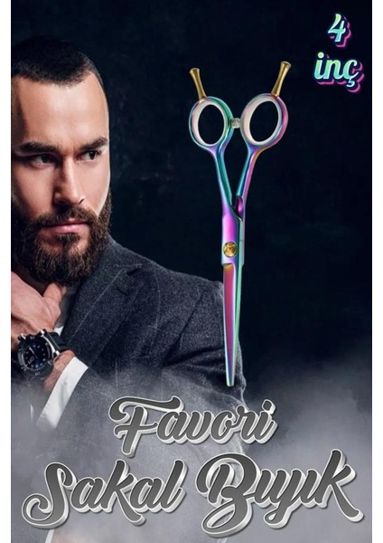 Rainbow Düz Uçlu Çift Vidalı Saç Kesim Makası 5.5 Inç XLQ577 modelleri