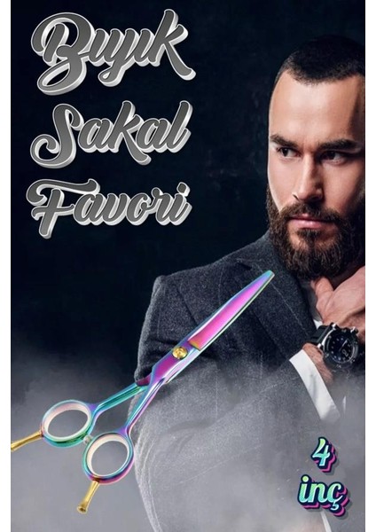 Rainbow Düz Uçlu Çift Vidalı Saç Kesim Makası 5.5 Inç XLQ577 fırsatları