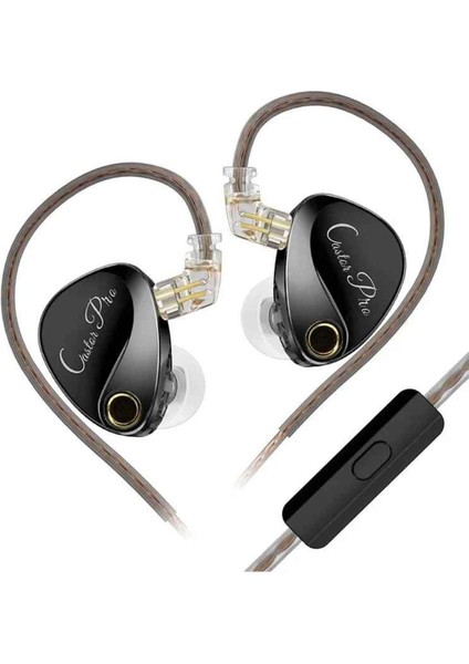 Kz Castor Pro Bass Versiyon 2dd Iem Kulak Içi Kulaklık Mikrofonlu